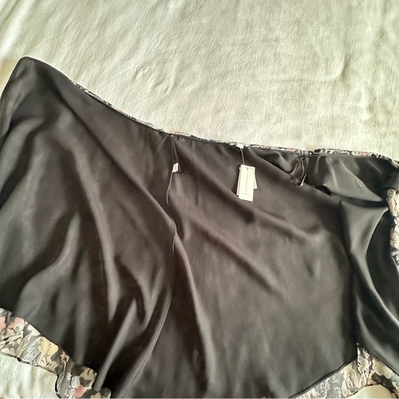Vtg NWT Charter Club Y2K Silk Floral  Wrap Skirt Womens Sz 10 Office Corpcore - Picture 7 of 14